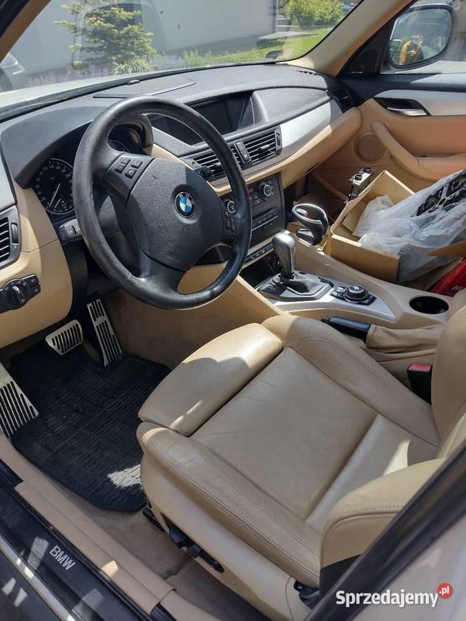 Sprzedaż auta z uszkodzonym silnikiem BMW X1 komputer pokładowy łódzkie Zgierz
