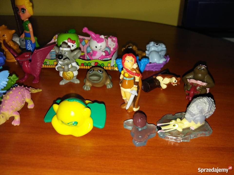 zabawki z kinder niespodzianek 37 wielkopolskie Poznań