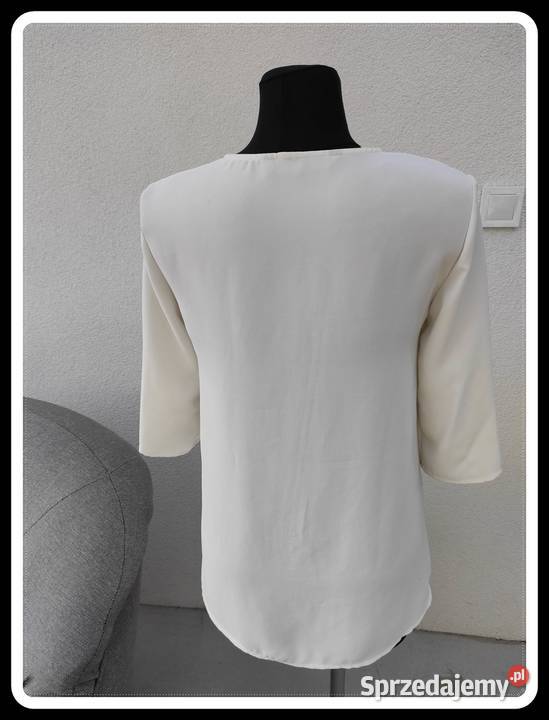 Zara basic biała bluzka koszula damska XS 34 36 Rozmiar 36(S) Płock