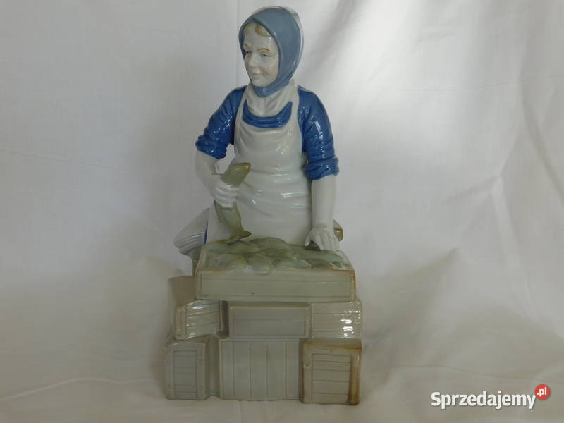 Figurka babci sprzedającej ryby Lippelsdorf 1431