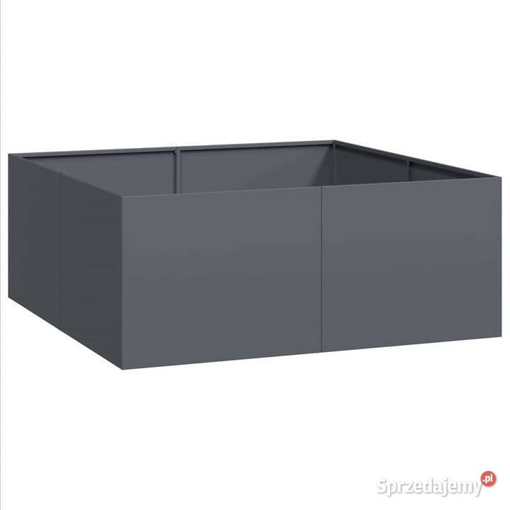 vidaXL Doniczka Antracyt 100x100x40