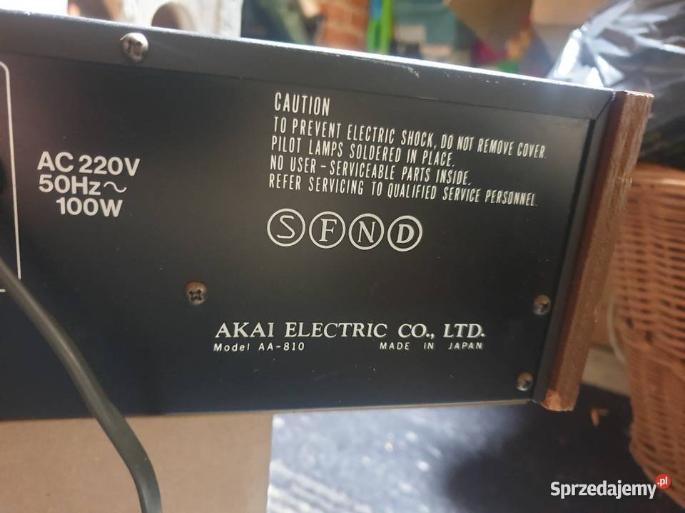 Amplituner akai vintage podkarpackie Leżajsk