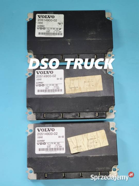 STEROWNIK KASETA ŚWIATEŁ LCM VDO VOLVO 20514900 Zawichost
