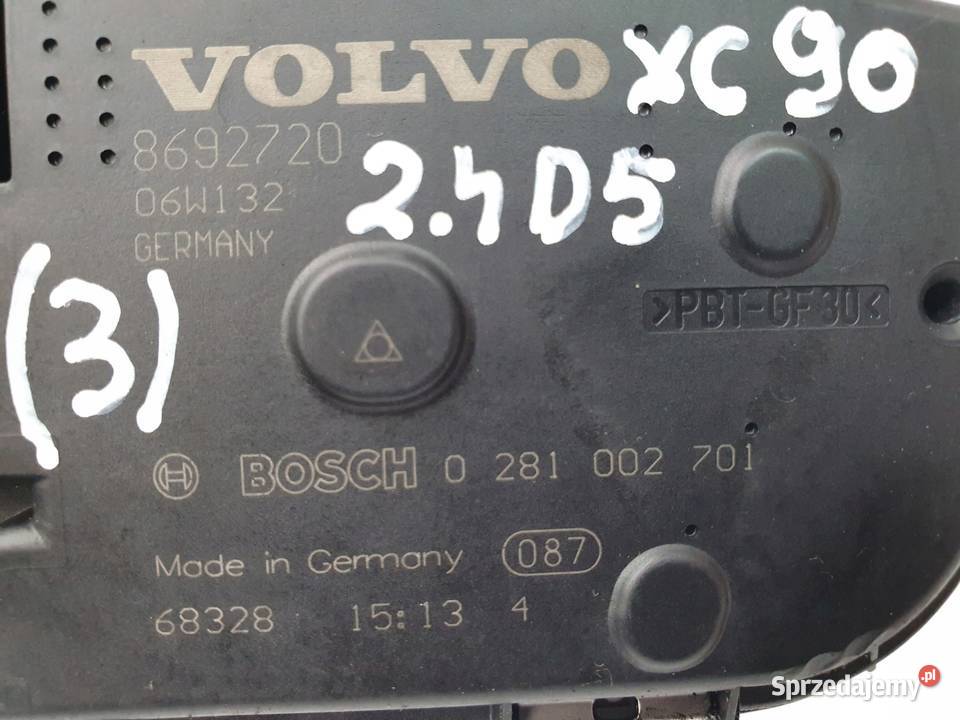 PRZEPUSTNICA Volvo S60 S80 V70 C70 XC70 XC90 24 osobowe Chełm