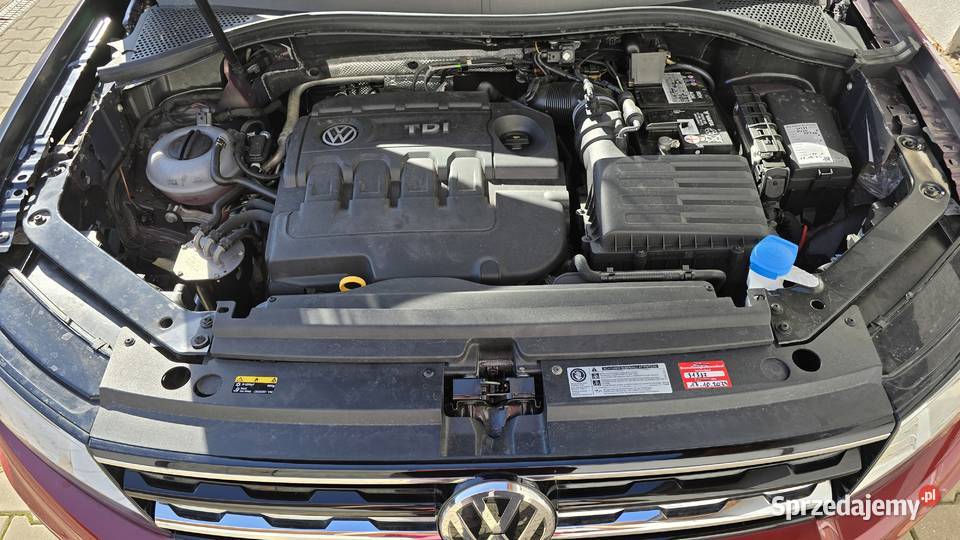 Volkswagen Tiguan II 20 TDI 2016r diesel Nowy Świętów