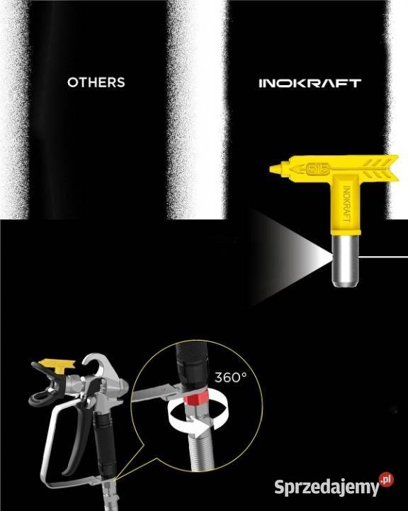 InoKraft Airless MaXpray M3 Plus Pistolet mazowieckie sprzedam