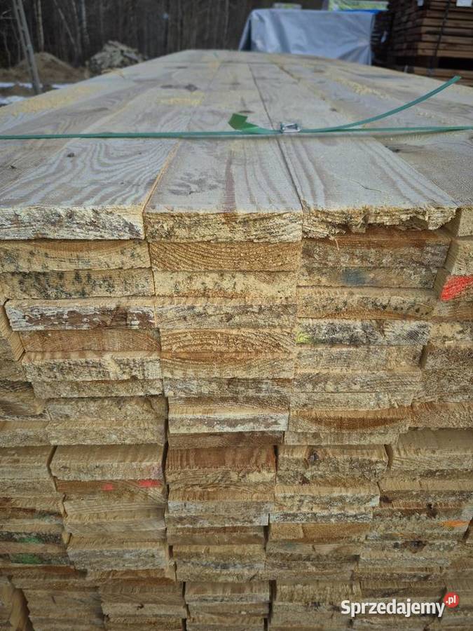 Deska szalunkowa dachowa 25x120150x4100mm Pozostałe Kowale