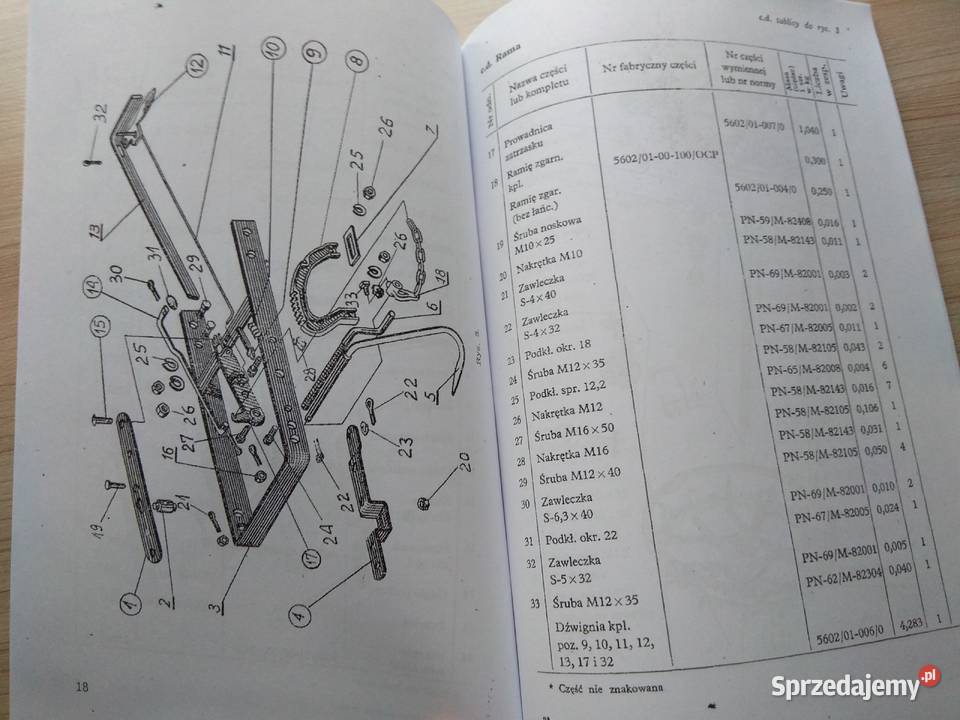 kopaczka z 60201KK instrukcja i katalog Stalowa Wola