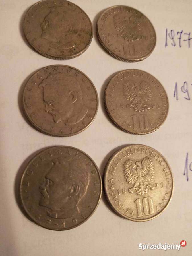 Monety PRL 10 zachodniopomorskie
