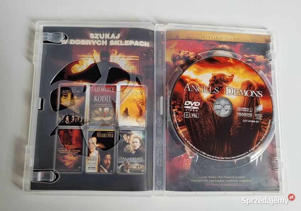 Filmy DVD Kod Da Vinci Anioły i Demony Inferno Jelenia Góra