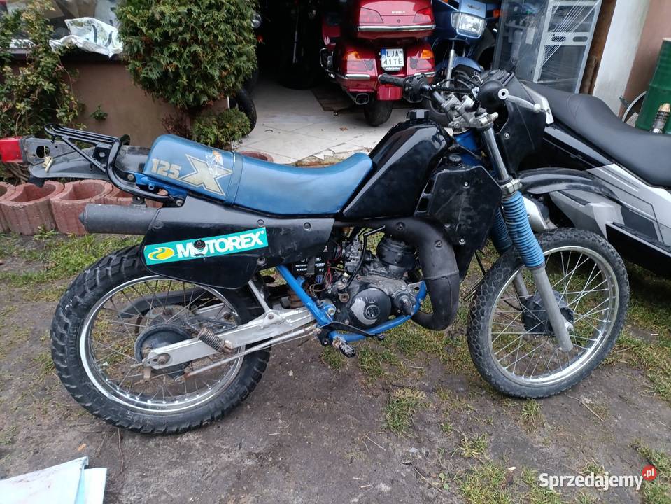 Suzuki TS 125 X na katB Janów Lubelski