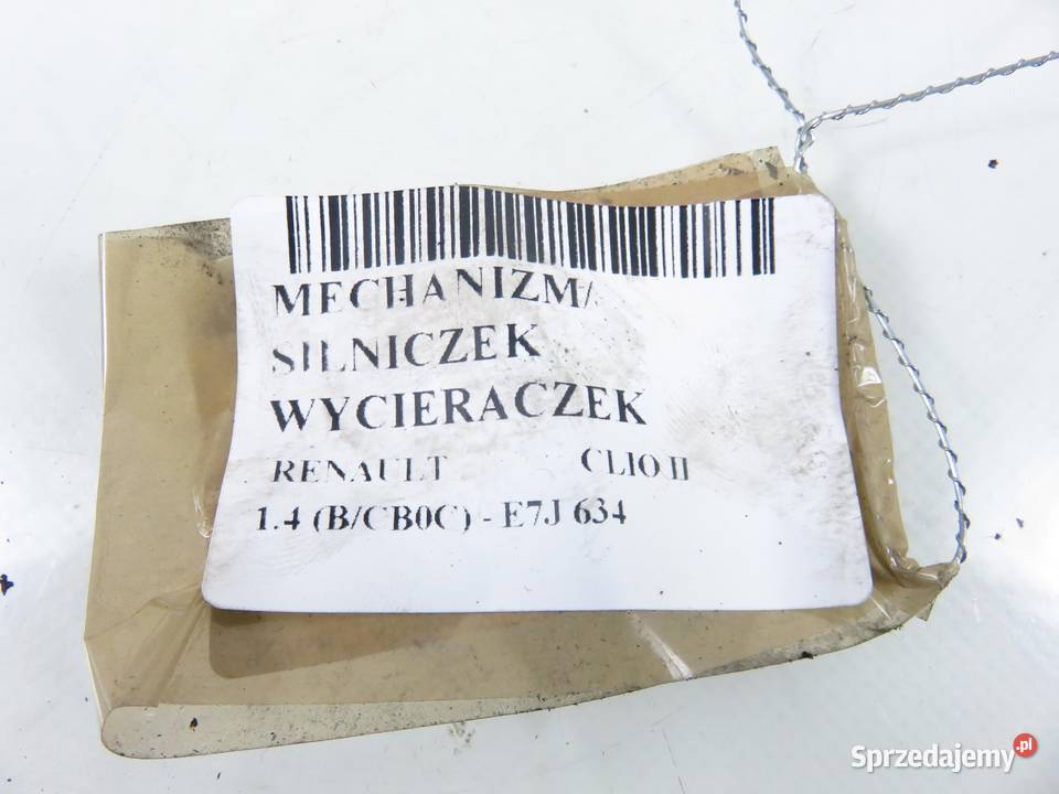 MECHANIZM WYCIERACZEK RENAULT CLIO II 53555102 sprzedam