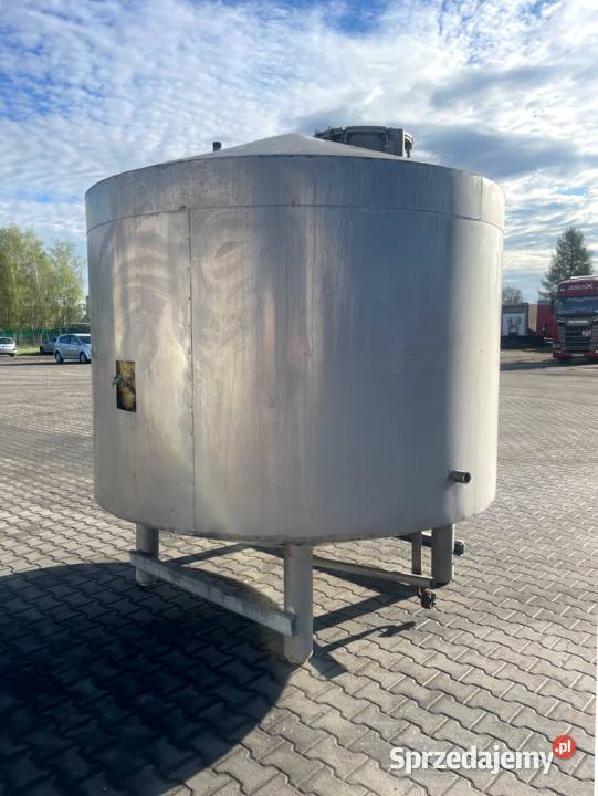 Zbiornik z nierdzewki 6000 litrów KO pionowy z Oświęcim sprzedam