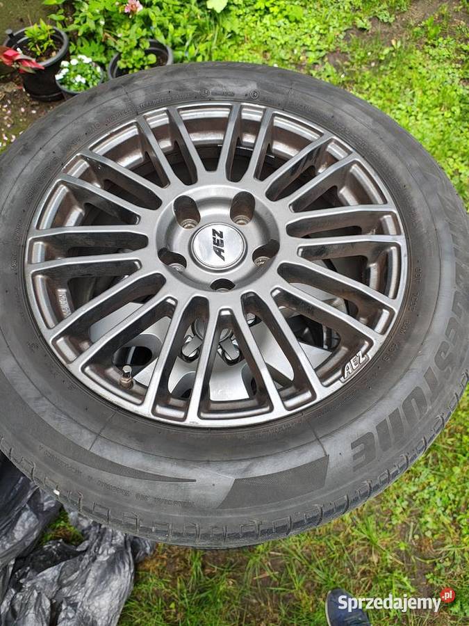 Felgi aluminiowe AEZ z oponami Audi Q7 VW Samochodowe wielkopolskie Poznań sprzedam