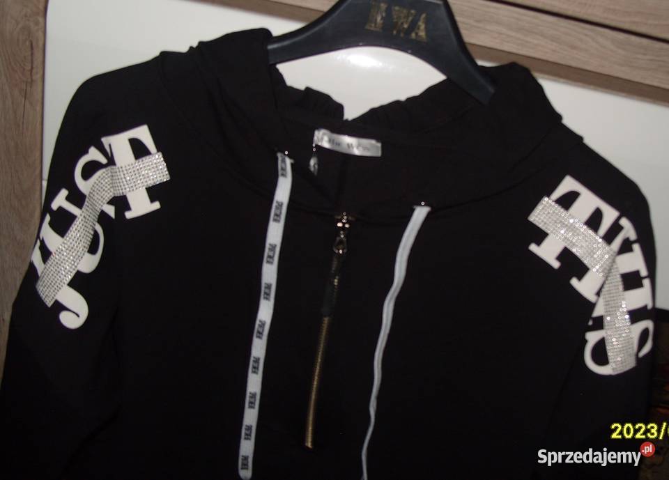 NOWA bluza The Wess z kapturem rękaw 34 r ML Rawicz sprzedam
