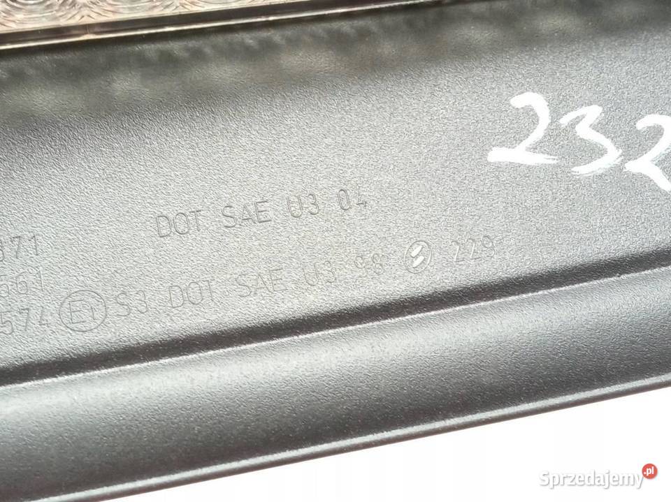 ŚWIATŁO STOP 0398229 Bmw Seria 5 V 20032010