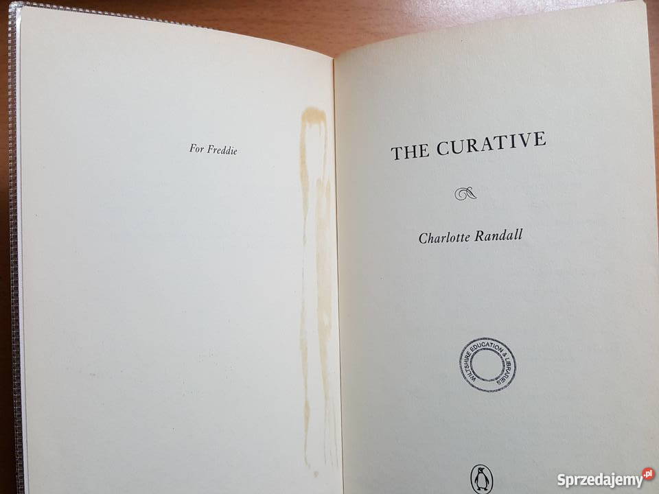 Książka angielsku The Curative Charlotte Randall Złotniki