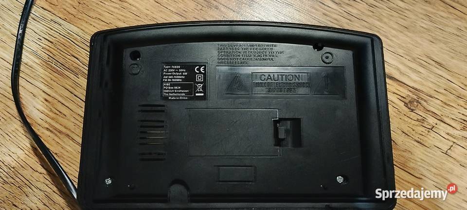 Kultowy Radiobudzik LED 76620 Retro Design Stan Pozostałe kujawsko-pomorskie Wąbrzeźno