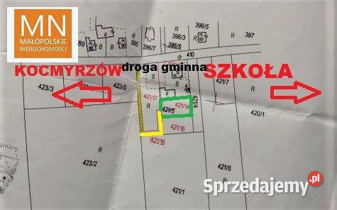 Działka 582m2 Karniów