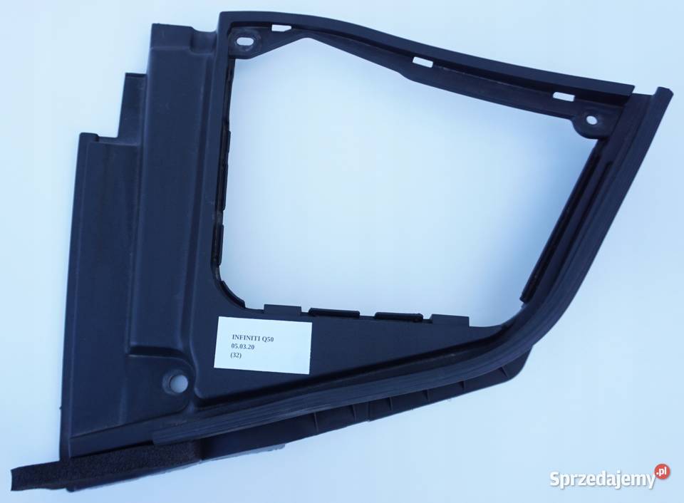 RAMKA OSŁONY PODSZYBIA INFINITI Q50 Części samochodowe Nowy Tomyśl