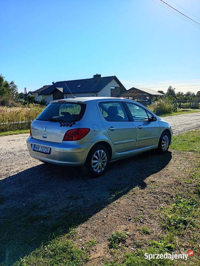 Peugeot 307 16 B mały przebieg mazowieckie Garwolin