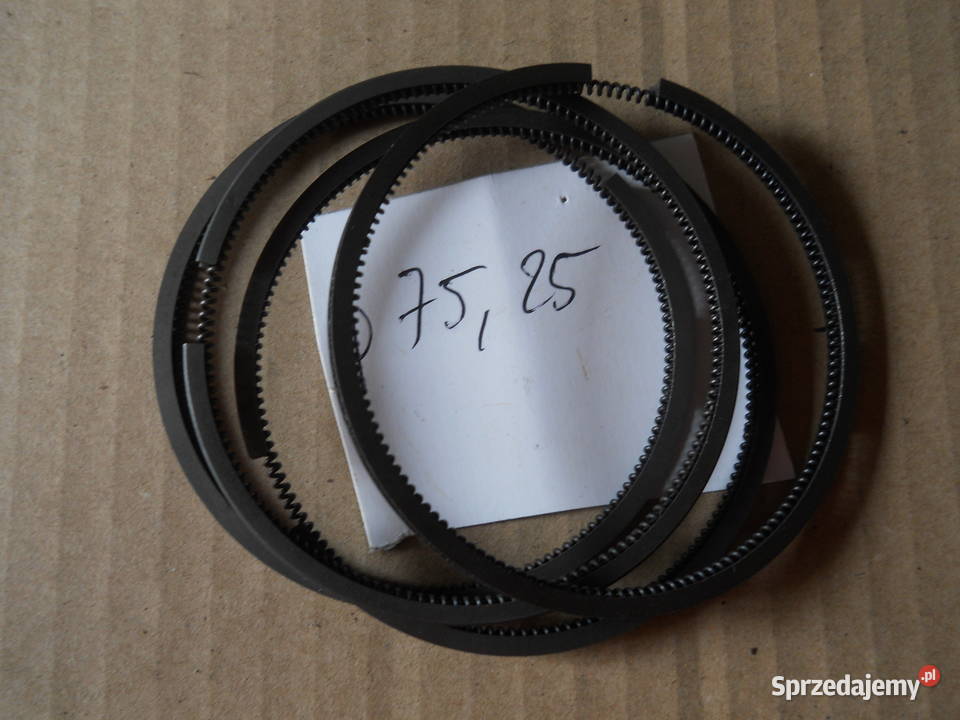 Pierścienie tłokowe fi 7525 olejowe Biecz