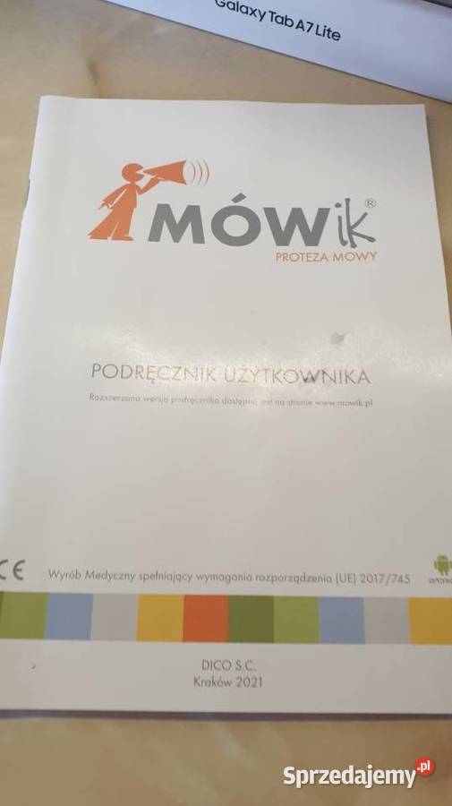 Mówik Syntezator Mowy Tablet Samsung Tablety i palmtopy Poznań sprzedam