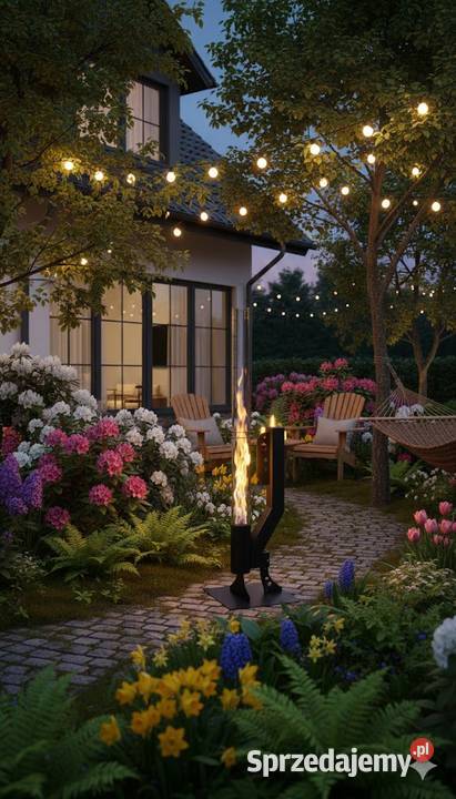 OGRZEWACZ TARASOWY na pellet ogniowa pochodnia Gierałtowice