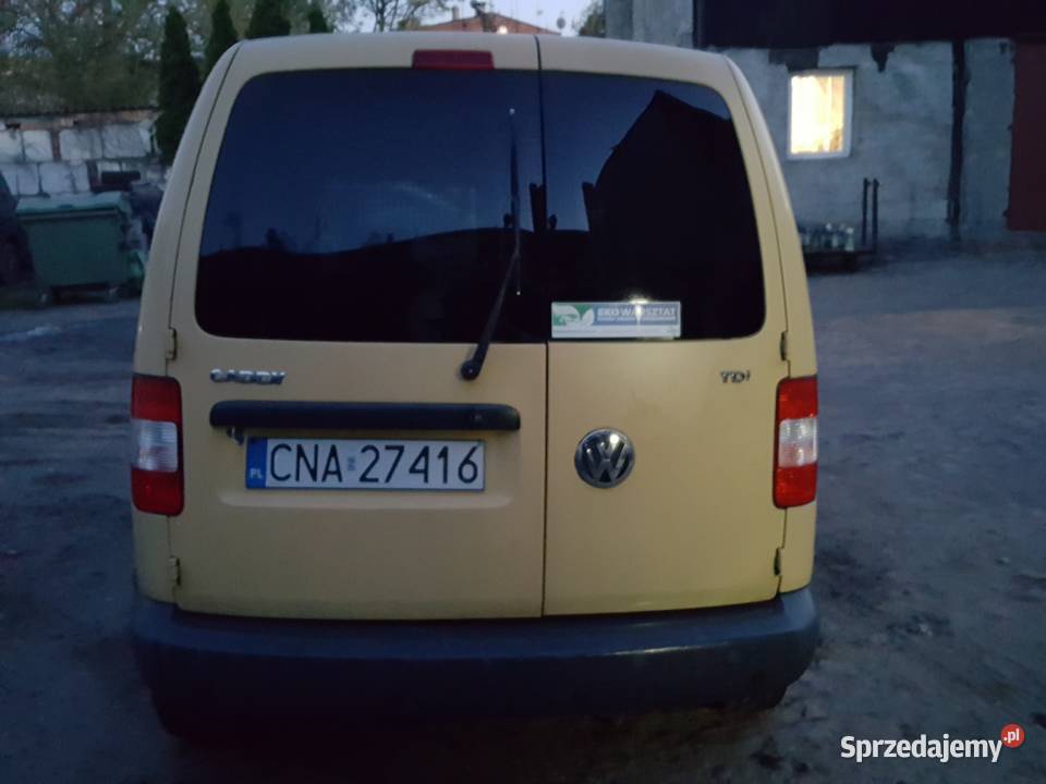 Silnik kompletny Volkswagen Caddy 19 TDI 105 BLS Rok produkcji 2008 Gniewkowo