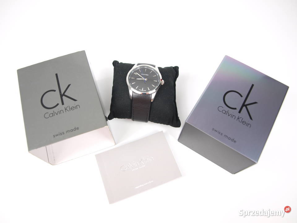 zegarek Calvin Klein oryginalny paragon pudełko małopolskie Kraków