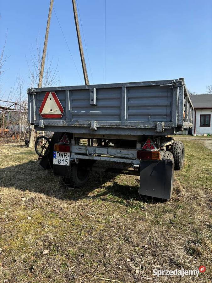 Przyczepa rolnicza AUTOSAN D732 1987r Mokronos Dolny