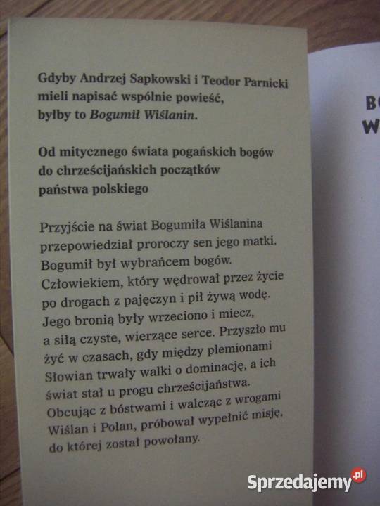 Paweł Rochala Bogumił Wiślanin mazowieckie Serock sprzedam