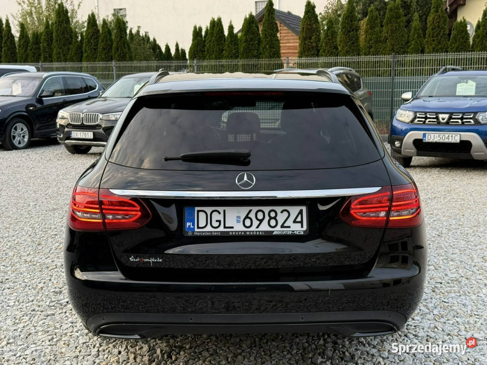 Mercedes C 220 20D 194 2019r 162 Avantgarde hak aluminiowe felgi Wrocław