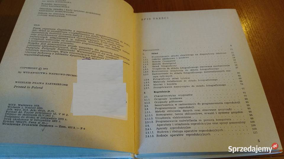 Wklęsłodruk skład i reprodukcja Zbigniew Książki naukowe i popularnonaukowe Gdańsk sprzedam