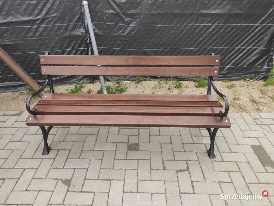 Ławka parkowa miejska królewska z Zalesie