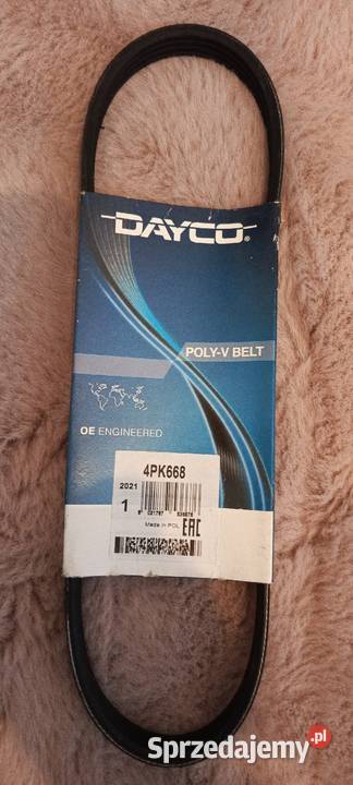Dayco 4PK668 Pasek klinowy wielorow OpelLancia