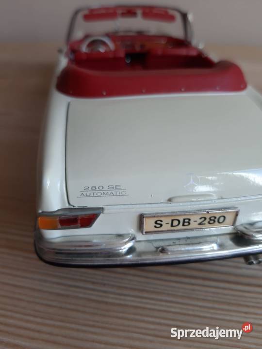 Model samochodu 118 MercedesBenz 280 SE 1966 Głuchołazy