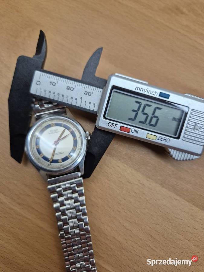 Rzadki unikalny zegarek Eljo de Luxe SWISS Chorzów