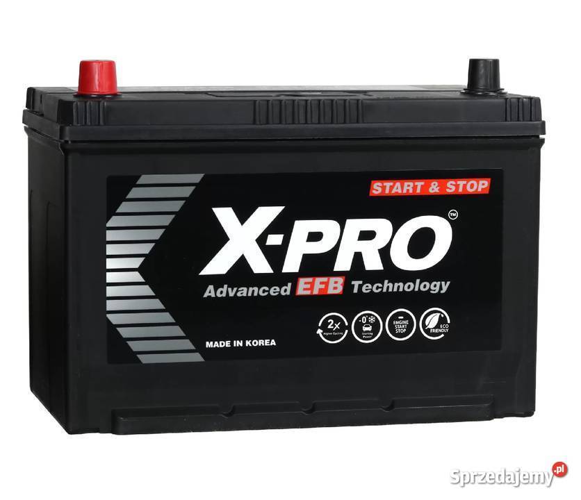 Akumulator XPRO EFB 80Ah 800A EN Japan Lewy Plus podkarpackie
