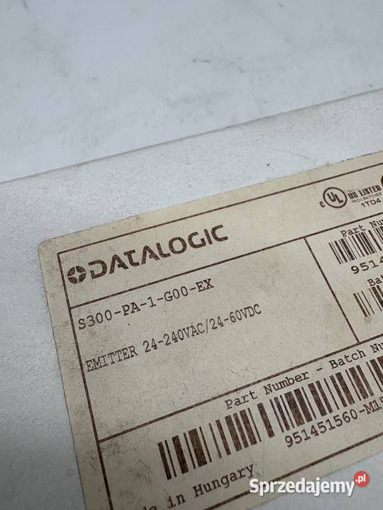Datalogic S300PA1G00EX Czujnik Fotoelektryczny mazowieckie Warszawa