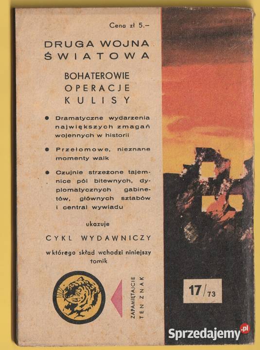 ŻÓŁTY TYGRYS ŁUNA MIASTEM 1973 Pozostałe