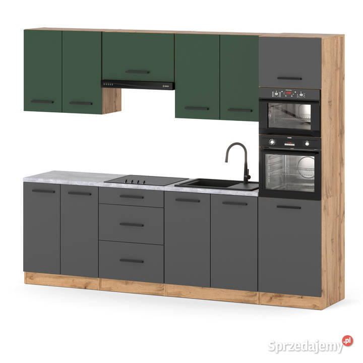 Kuchnia Nowoczesna Z Blatem Słupek 26m Wotan 260cm Elbląg