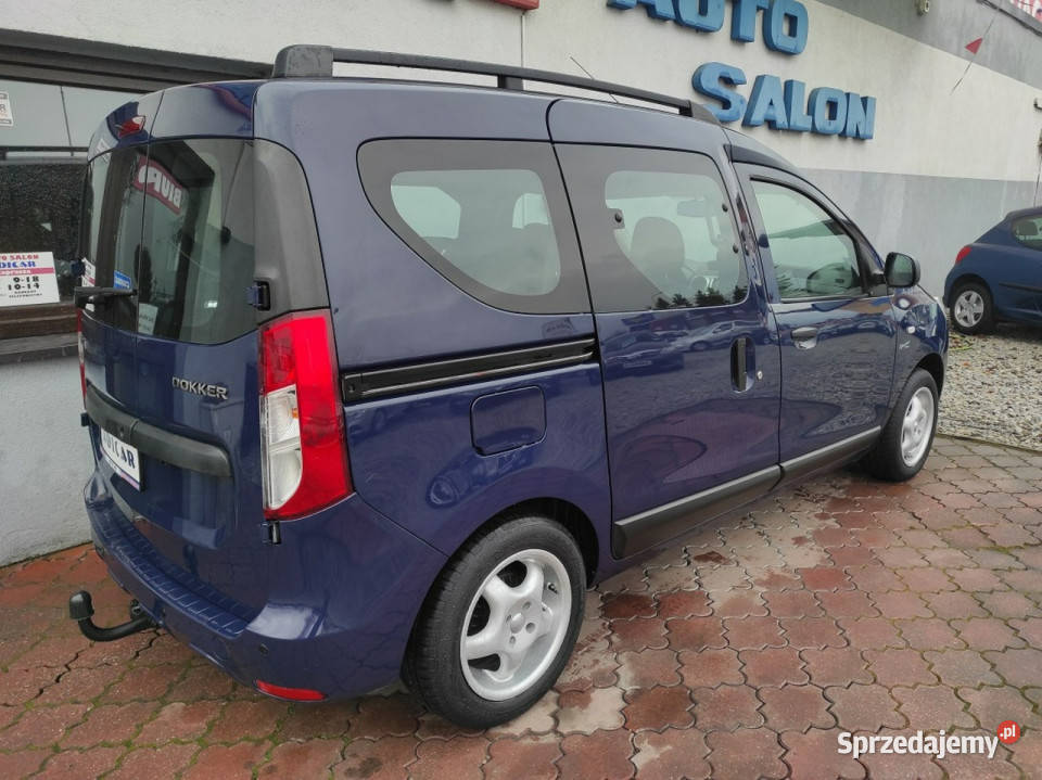 Dacia Dokker klima LPG kamery alu Isofix Org 1600cm3 Dokker Racibórz