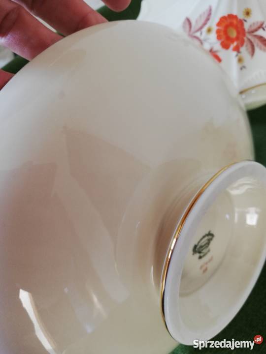 Patera porcelana sygnowanaThomas Ivory Gorlice