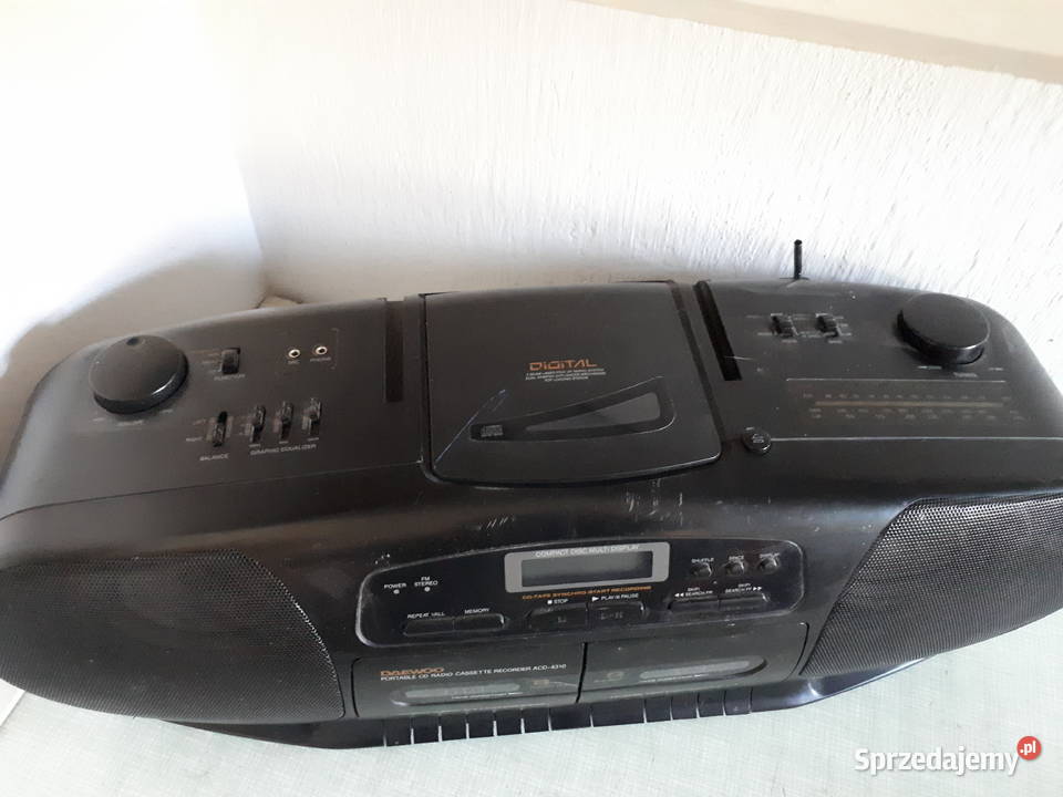 Radiomagnetofon Daewoo Piaseczno
