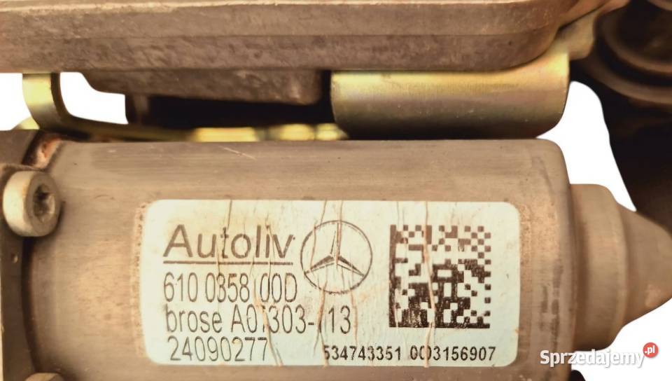 PAS BEZPIECZEŃSTWA PRZÓD PRAWY PASAŻERA MERCEDES świętokrzyskie Działoszyce