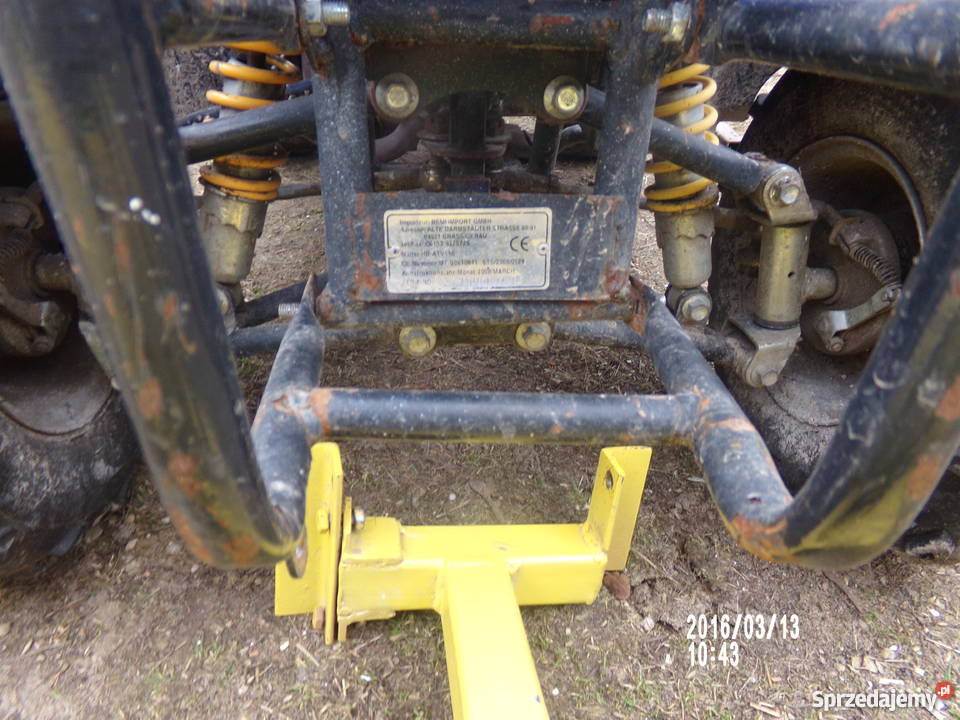 sprzedam quad atv 110 pług przyczepka łódzkie Święte Laski