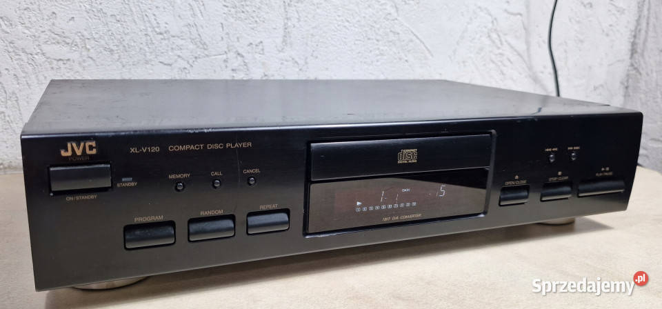 CD player JVC odtwarzacz kompakt XL V 120 XLV120 Odtwarzacze CD i MD