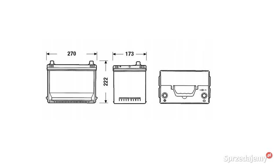AKUMULATOR CENTRA FUTURA 75AH 630A L sam Lublin