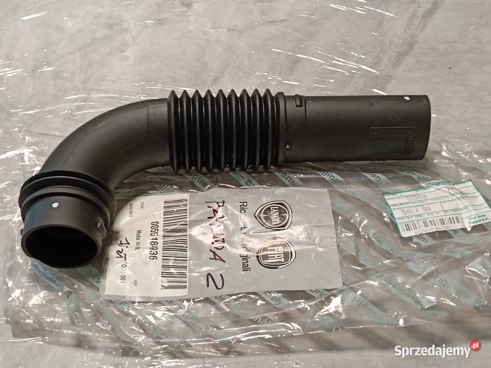 Rura wlot powietrza Fiat Panda 2 dolotowa filtra śląskie Chorzów